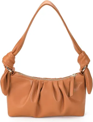 KEVANCHO Leather Shoulder Bag for Women, Women's Fashion Handbags Tote Clutch Bag with Zipper, Gifts for Her