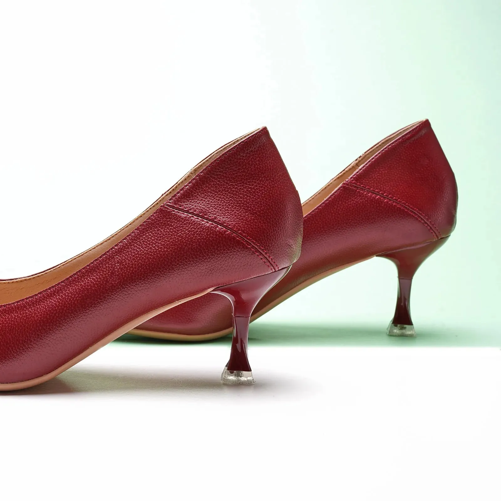 Kitten Heel Convertable Pump