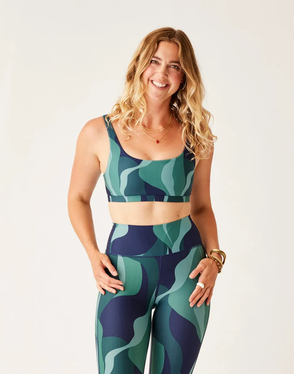 Korbyn Compression Top: River Stripe