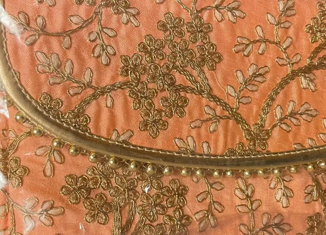 KUMKUM FASHIONS Indian Clutch Bags Perfect Wedding Party Wear Handbags Embroidered Clutch Purse Bag Wedding Gift