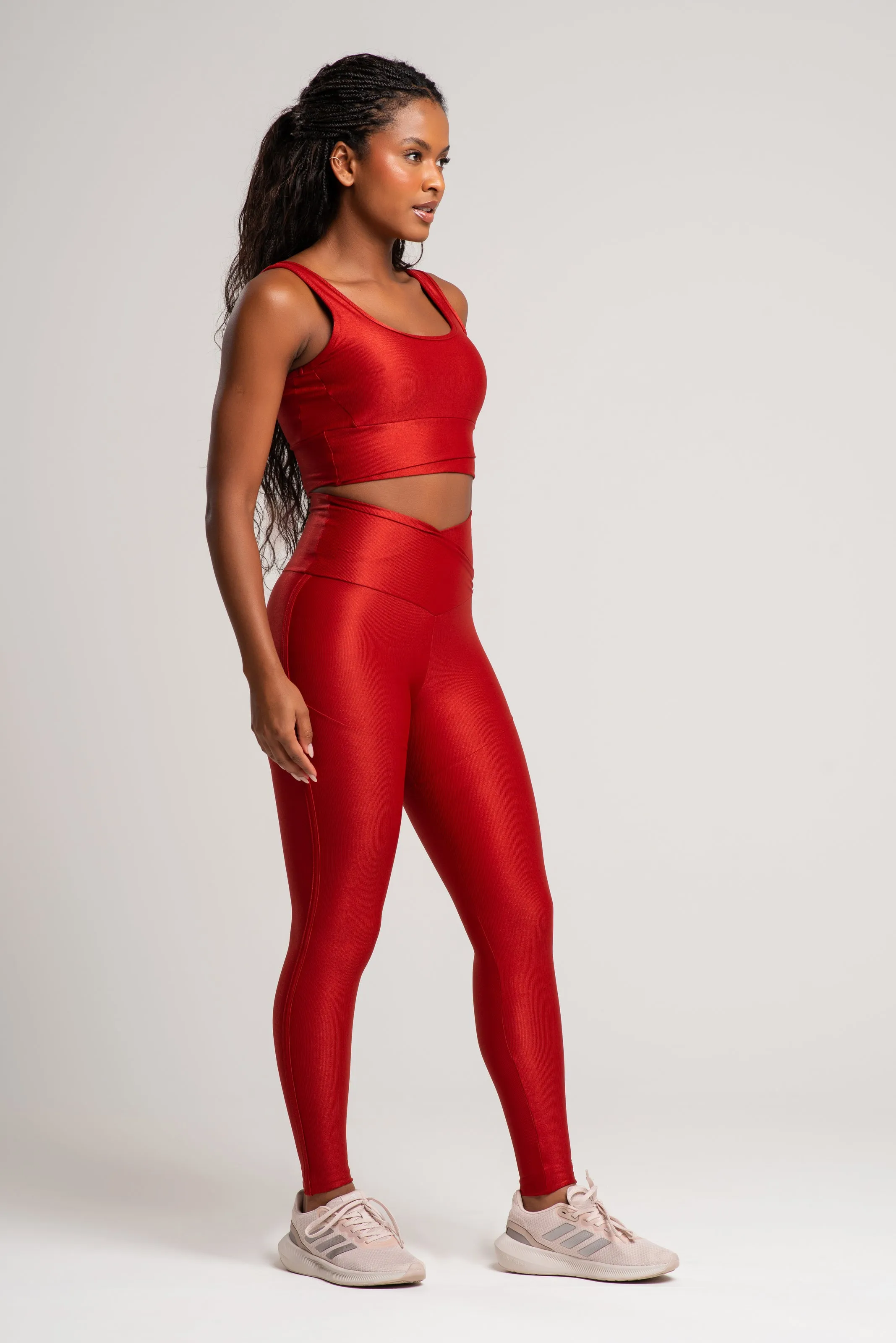 Legging LUPO Crossover Cherry