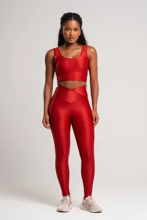 Legging LUPO Crossover Cherry