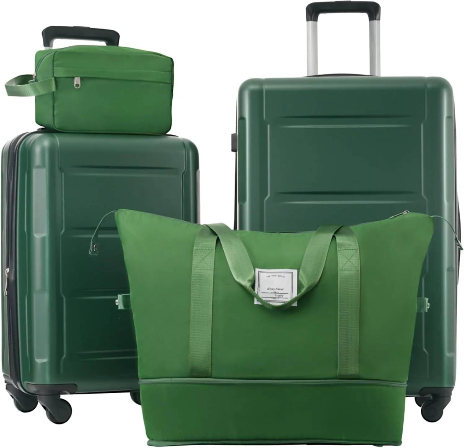 Lightweight 2 Piece Luggage Set for Travel, Expandable with Spinner Wheels, Convenient and Stylish, 20-Inch   24-Inch