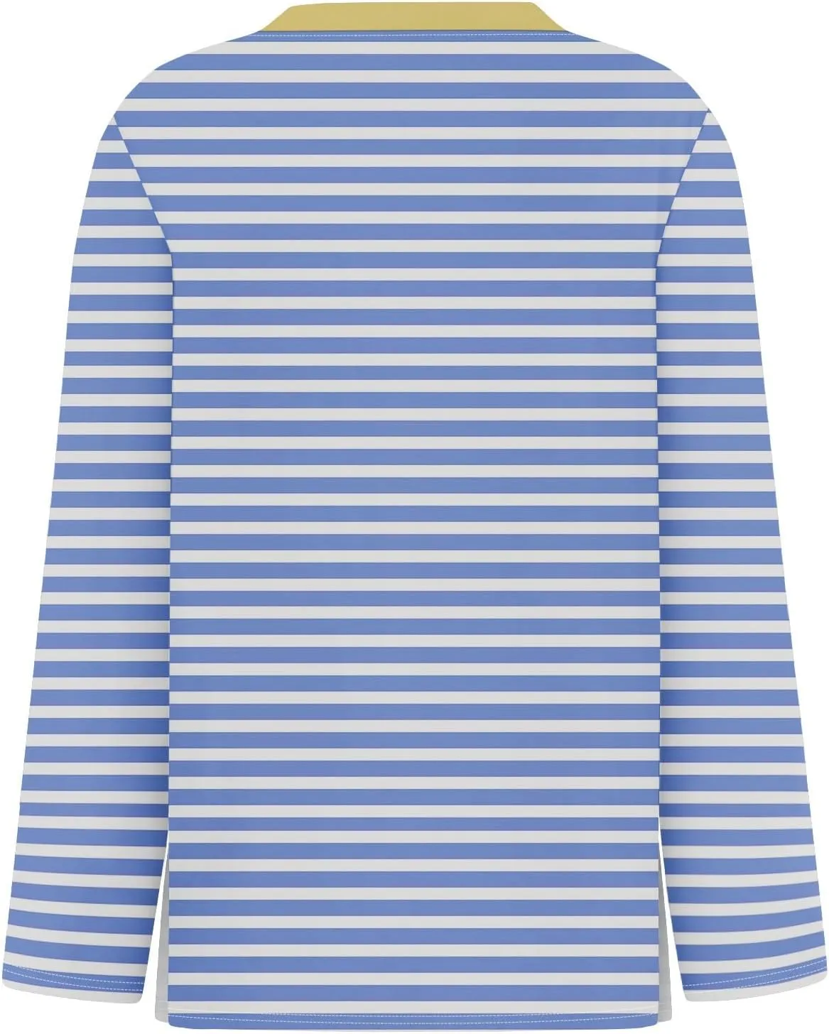 Long Sleeve Shirts for Women 2025 Spring Loose Fit Casual Crew Neck Womens Tops Long Sleeve Tunic Print Tops