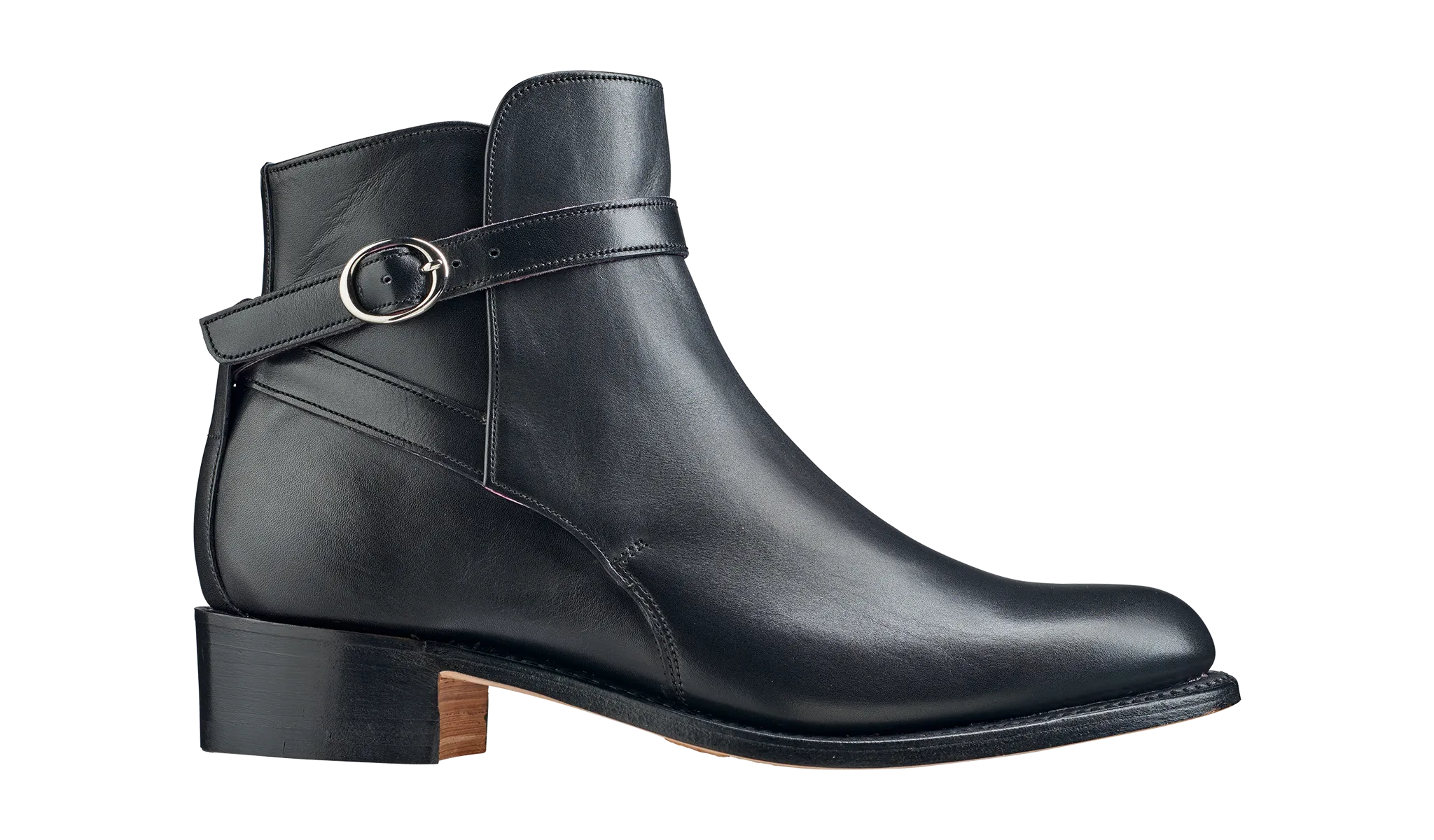 Mae - Black Calf Black Strap