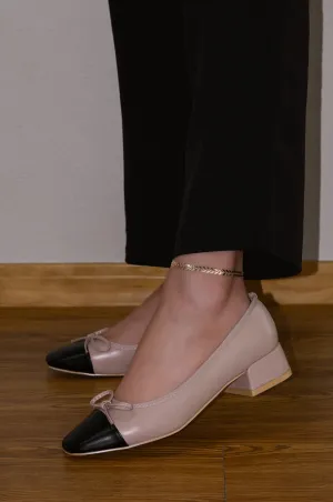 Marie - Women's Slip On Block Mid Heels