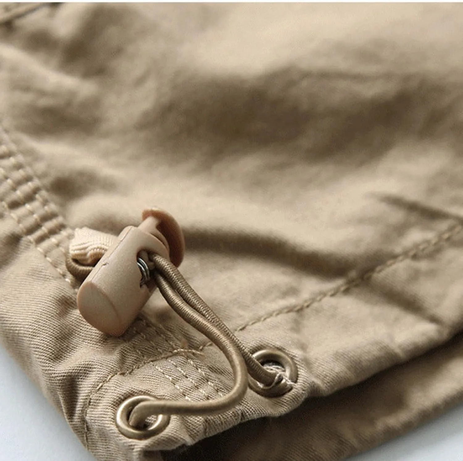 Mens Athletic Pants Casual Stylish Cotton Solid Multi Pockets Cargo Shorts Big and Tall Utility Tooling Shorts