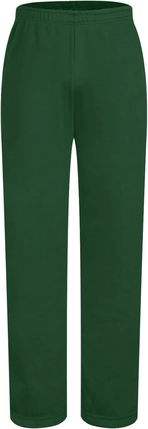 Men's Casual Loose Fit Pants Elastic Waistband Lounge Breathable Relaxed Trousers Home Office Travel Yoga Daily