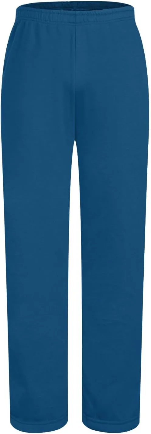 Men's Casual Loose Fit Pants Elastic Waistband Lounge Breathable Relaxed Trousers Home Office Travel Yoga Daily