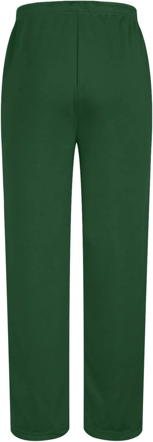 Men's Casual Loose Fit Pants Elastic Waistband Lounge Breathable Relaxed Trousers Home Office Travel Yoga Daily