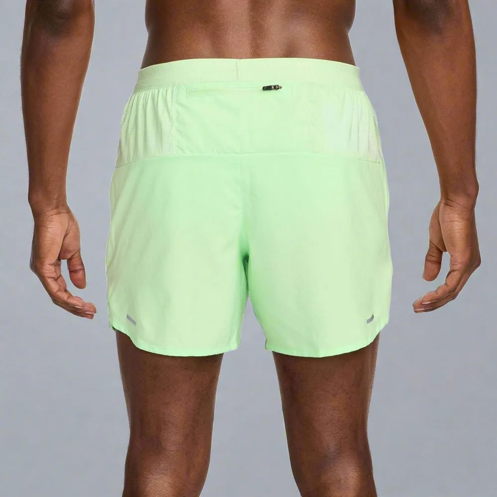 Mens Dri-FIT Stride 5 Inch Brief-Lined Running Shorts - Vapor Green