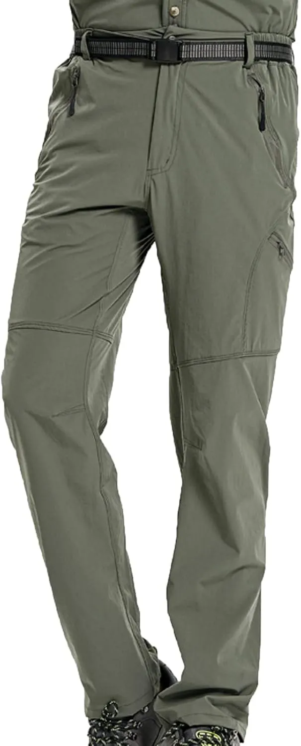 Mens Workout Pants Casual Loose Cotton Work Utility Straight Legs Classic Fit Solid Sport Sweatpants with Pockets