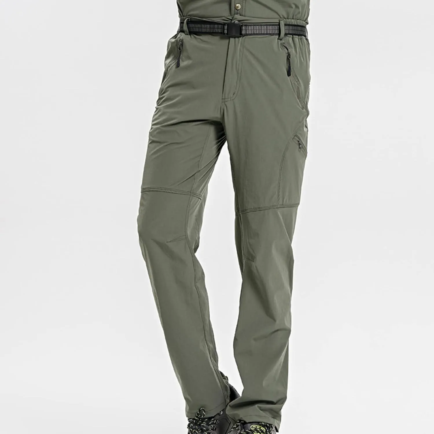 Mens Workout Pants Casual Loose Cotton Work Utility Straight Legs Classic Fit Solid Sport Sweatpants with Pockets