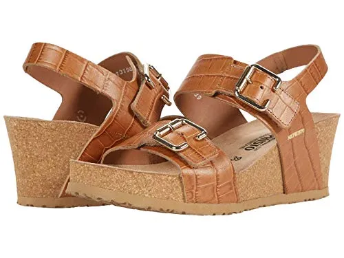 Womens Mephisto Lissandra Wedge Sandal with Comfortable Straps