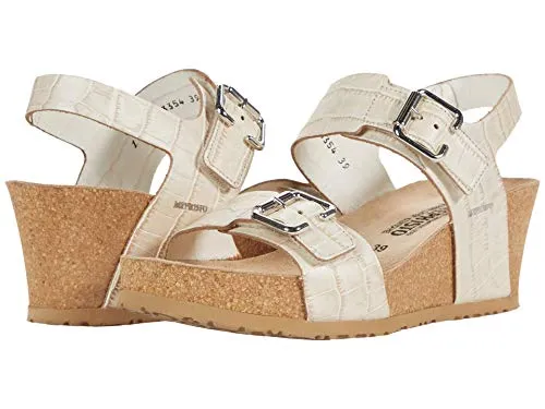 Womens Mephisto Lissandra Wedge Sandal with Comfortable Straps