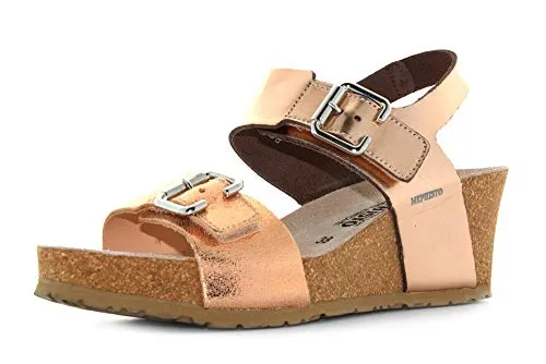 Womens Mephisto Lissandra Wedge Sandal with Comfortable Straps
