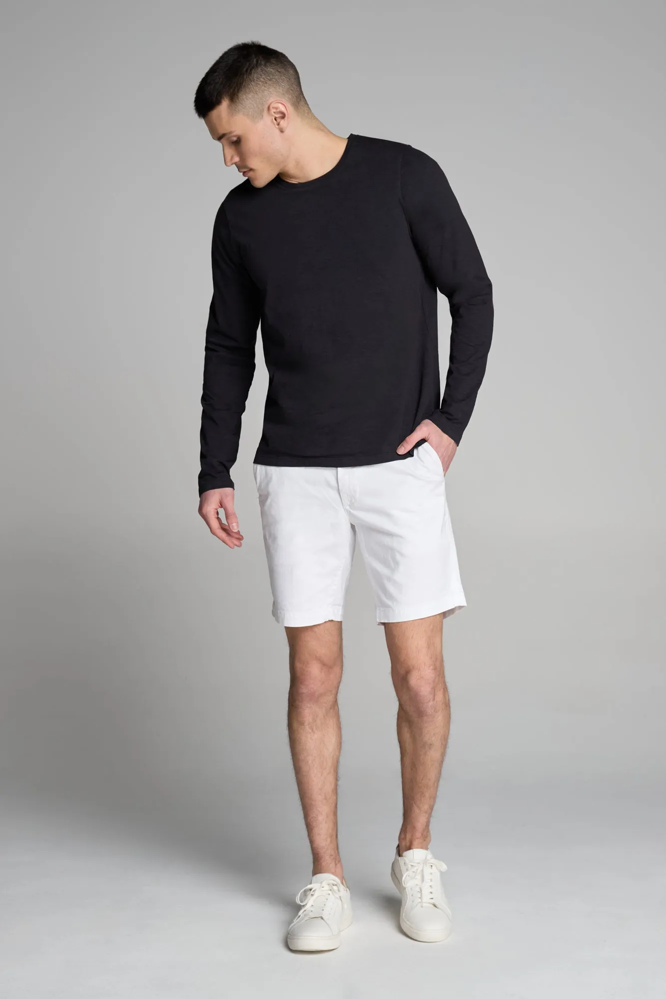 Meridian Knit Cotton Tee