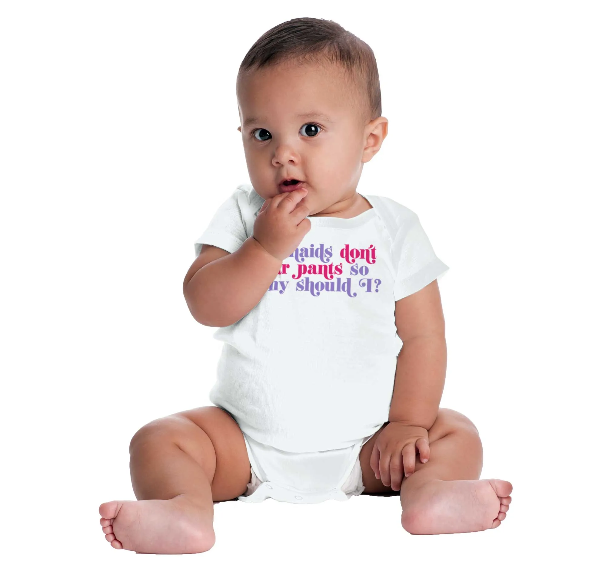 Mermaids Don't Wear Pants Romper Bodysuit