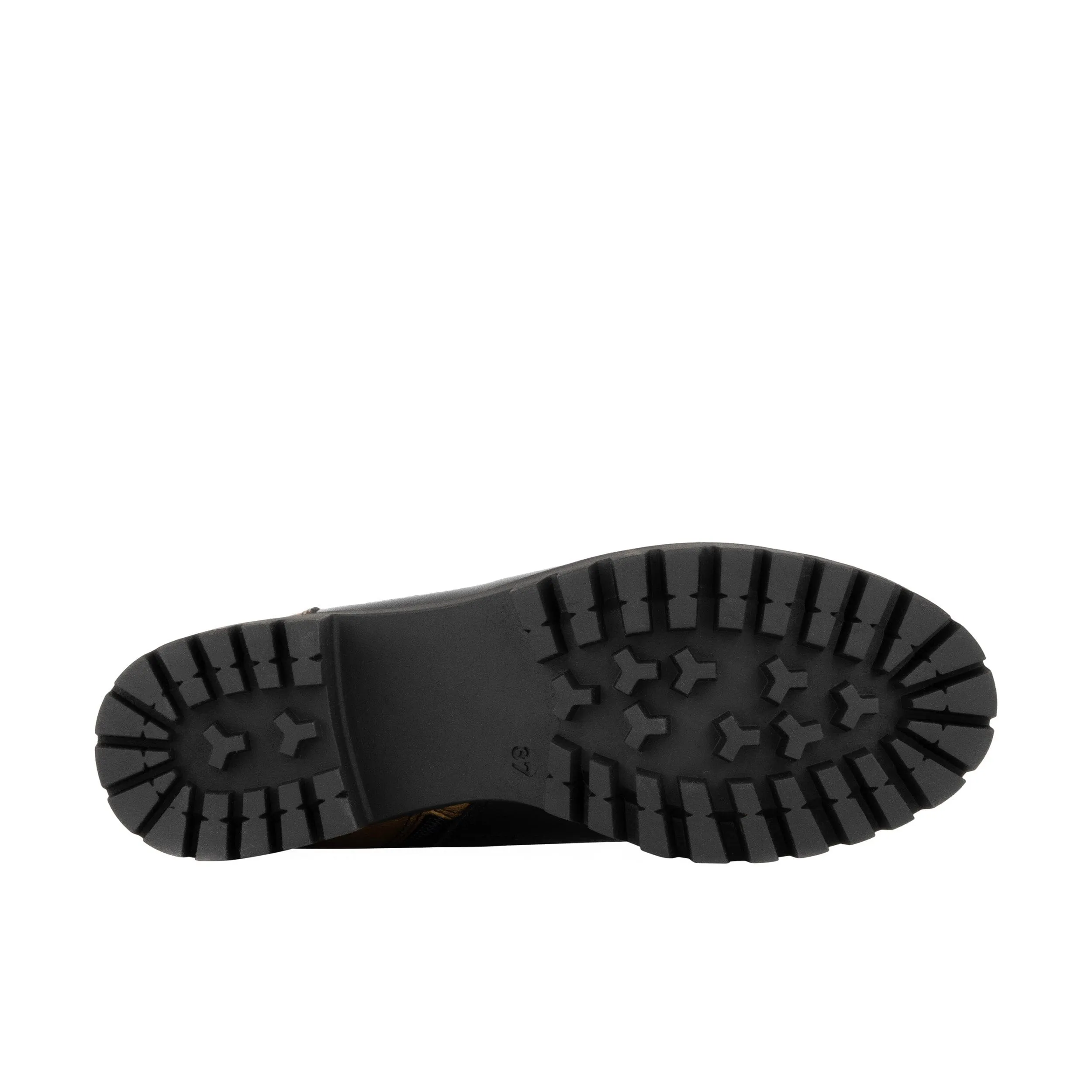 Milliner Platform - Black & Gold Shimmer
