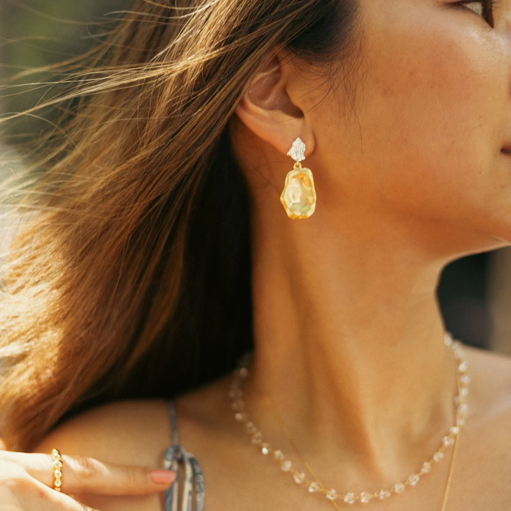 Mixed Vintage Drop Earrings