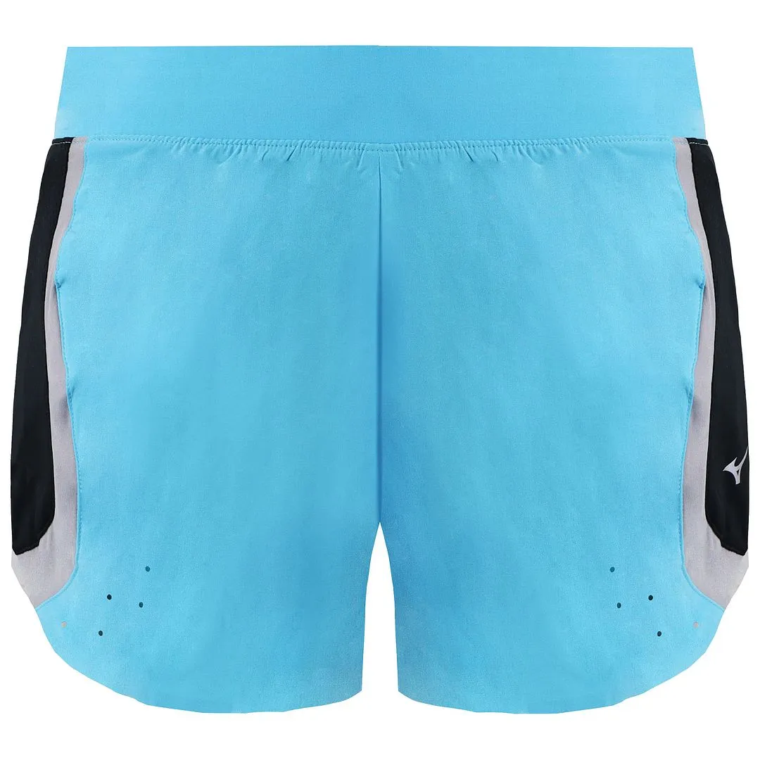 Mizuno Aero 2.5 Womens Blue Running Shorts