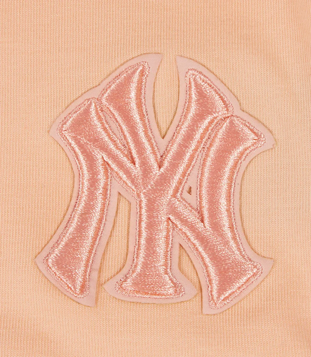 MLB NEW YORK YANKEES NEUTRAL WOMEN'S FITTED RACERBACK (GUAVA)