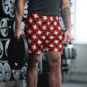 Monochromatic Abstract Quick-Dry, UPF 50  Sports Shorts with Pockets 2XS-6XL