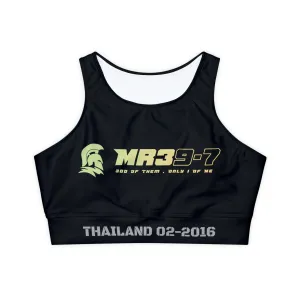 MR39 Thailand Lined, Padded Sports Bra (AOP)