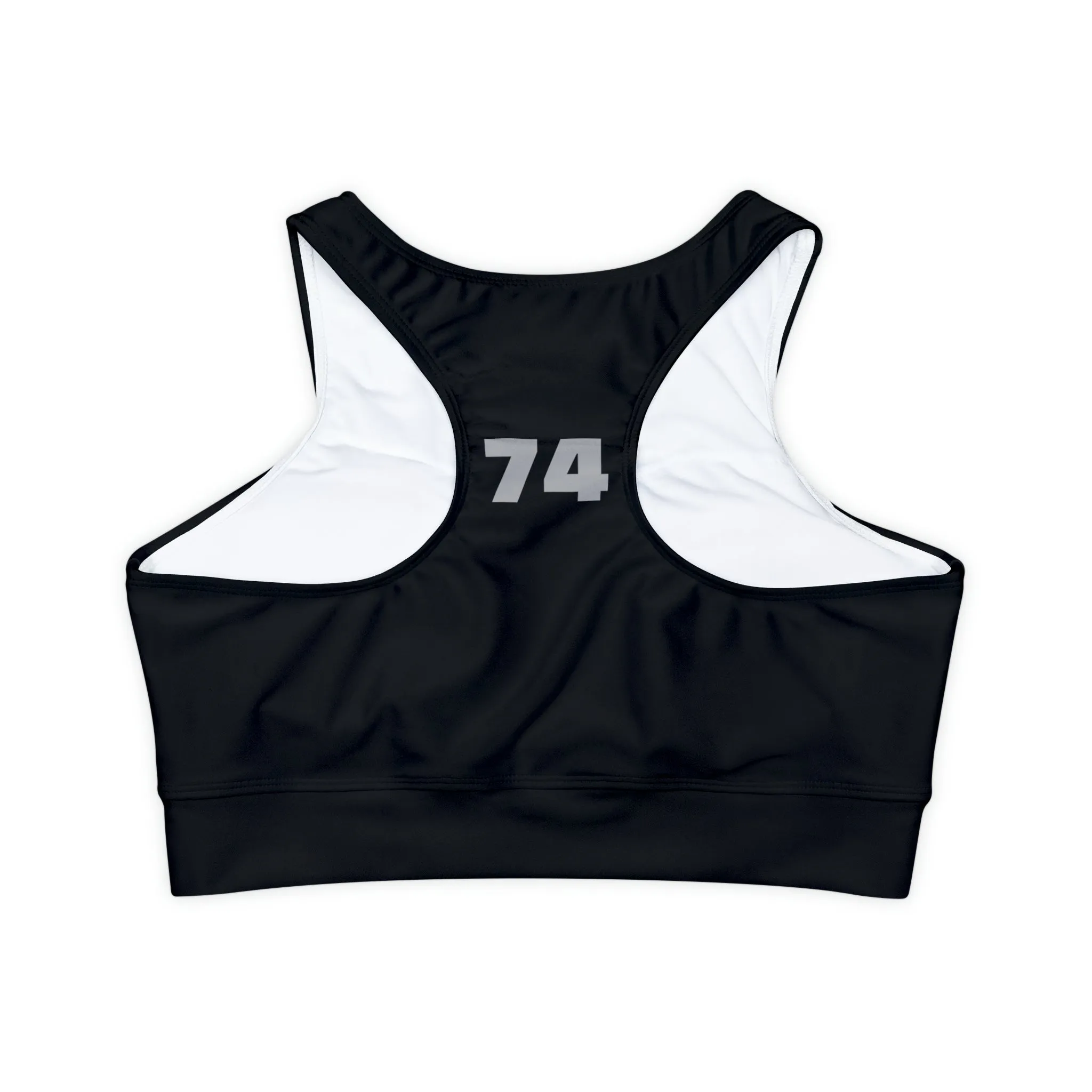 MR39 Thailand Lined, Padded Sports Bra (AOP)
