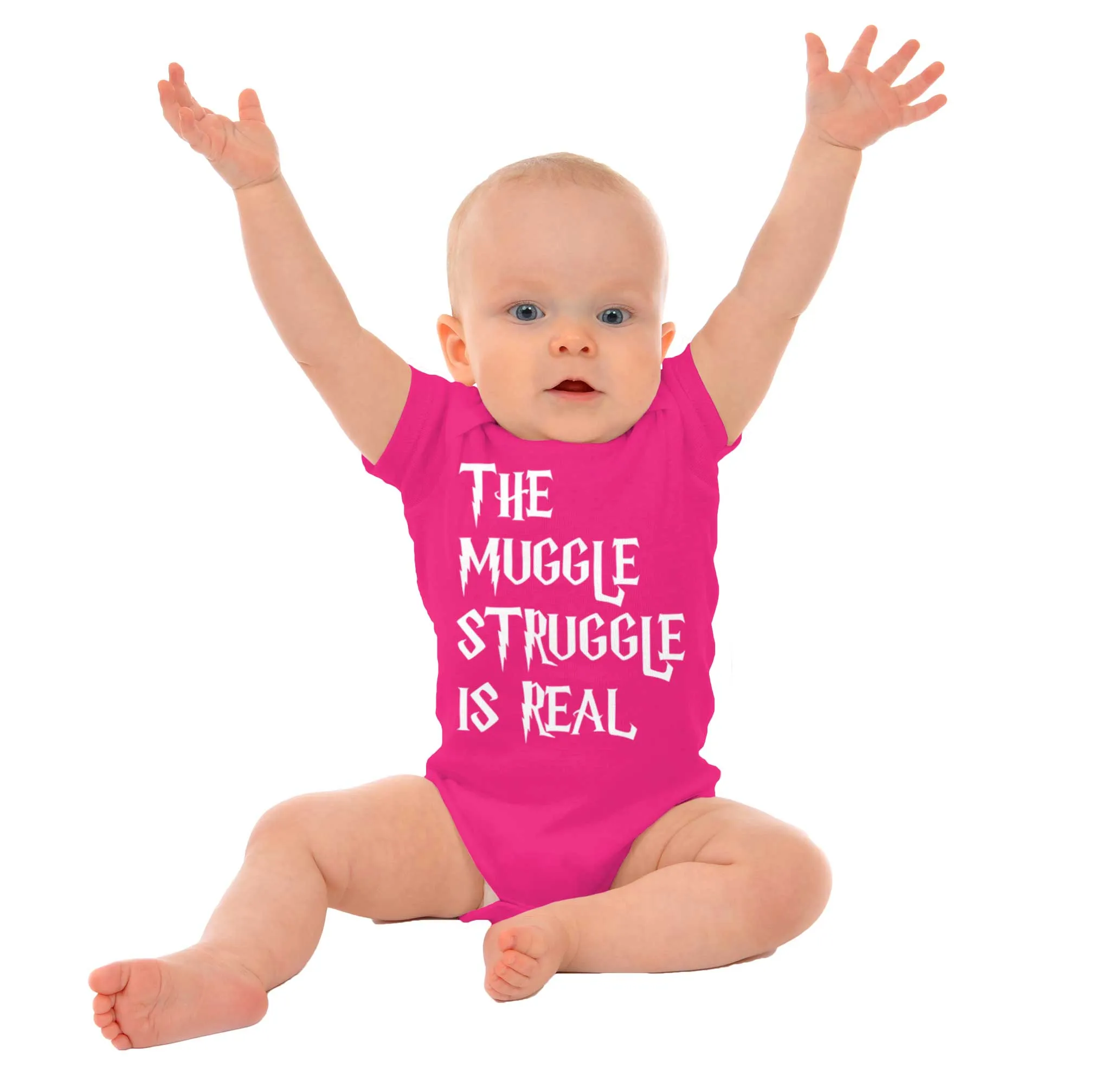 Muggle Struggle Is Real Romper Bodysuit