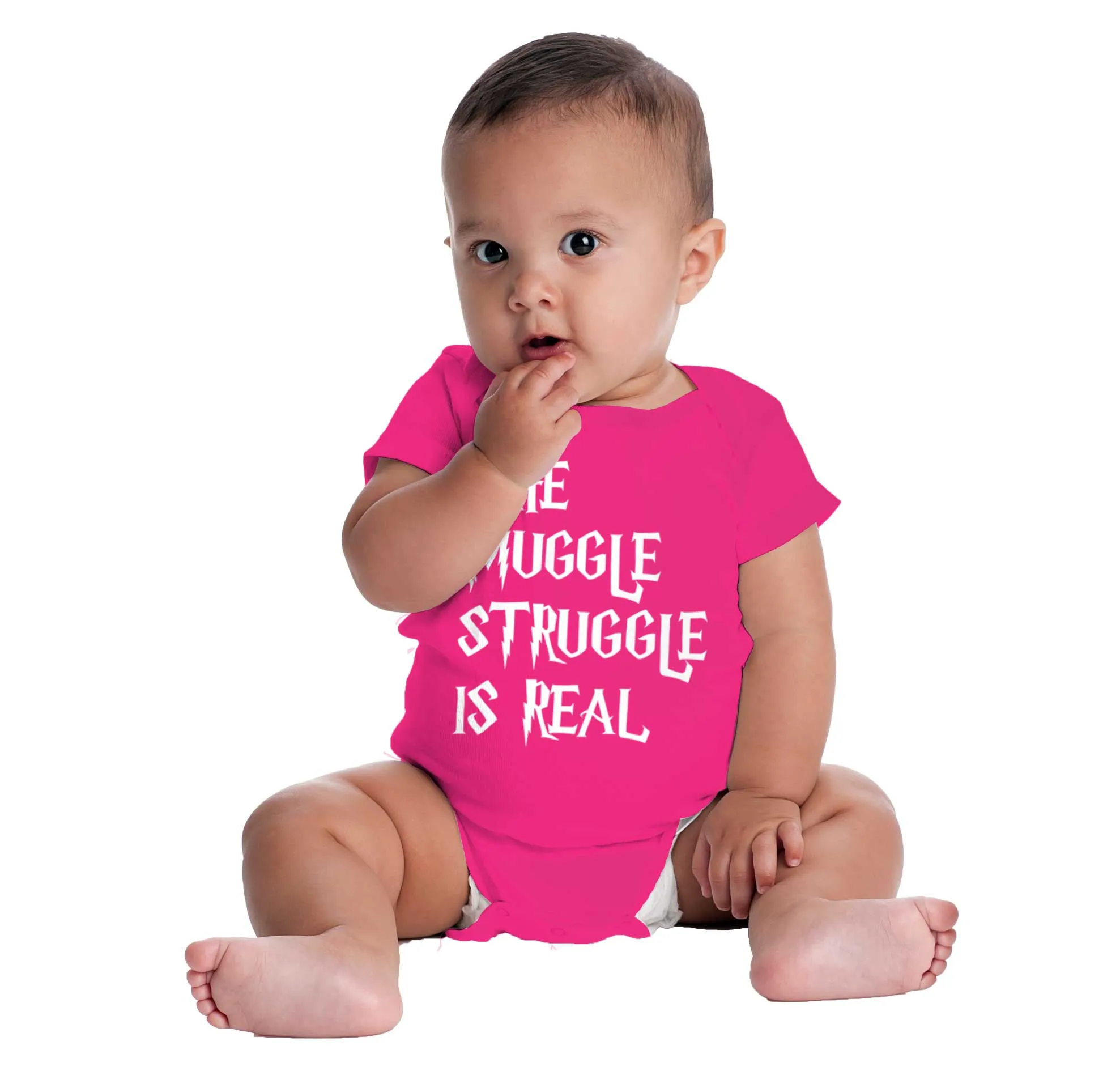 Muggle Struggle Is Real Romper Bodysuit