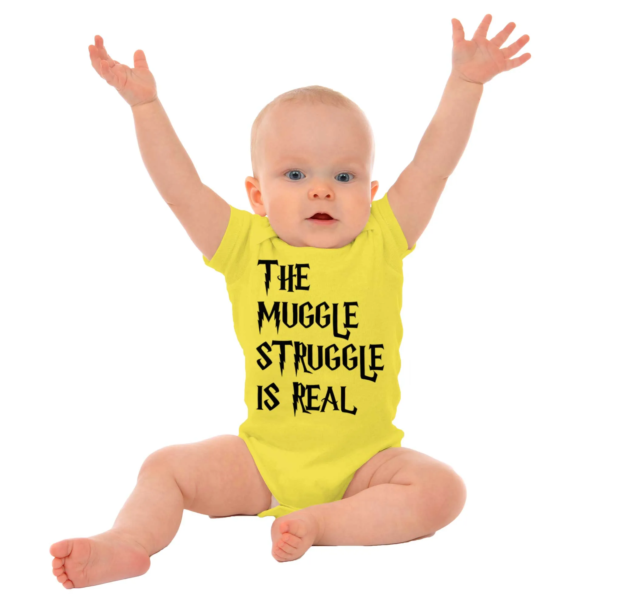 Muggle Struggle Is Real Romper Bodysuit