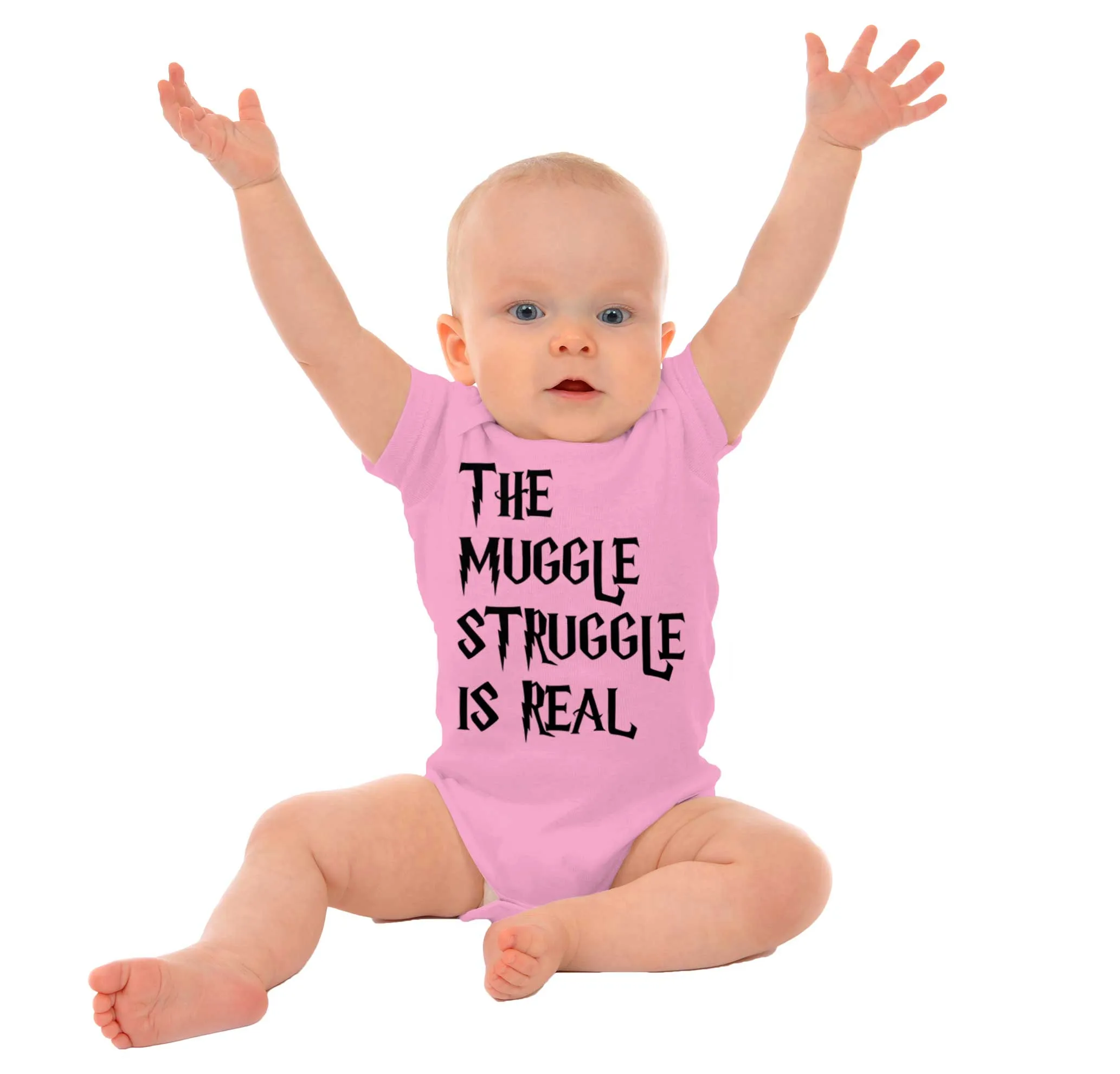 Muggle Struggle Is Real Romper Bodysuit