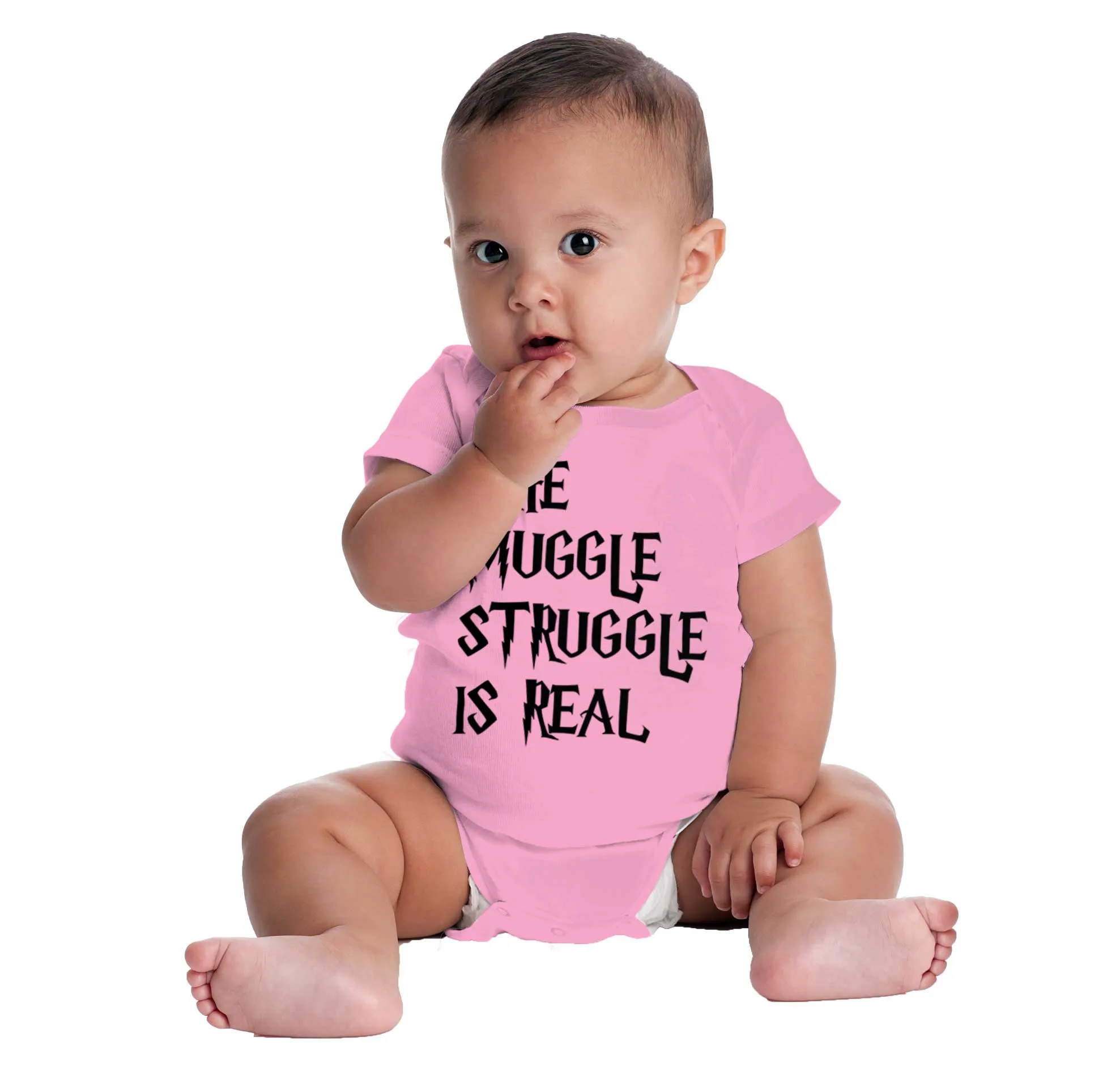 Muggle Struggle Is Real Romper Bodysuit