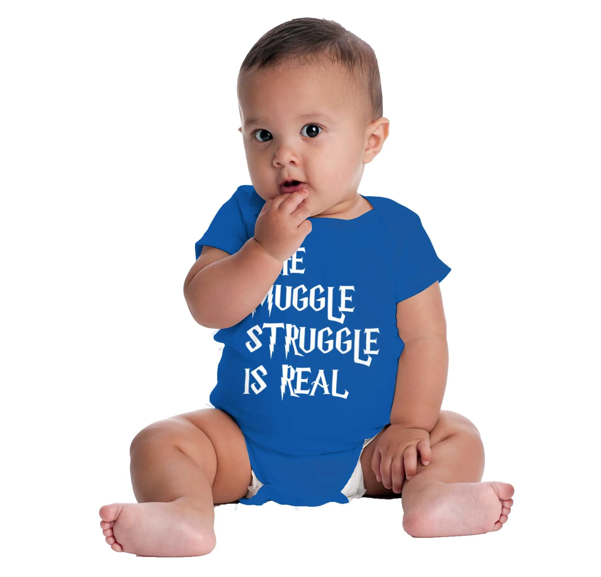 Muggle Struggle Is Real Romper Bodysuit