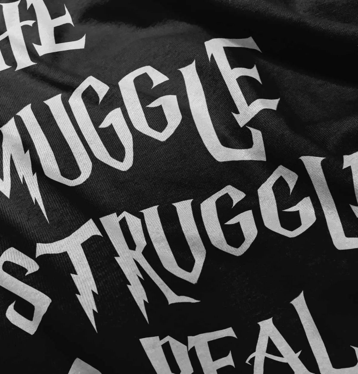 Muggle Struggle Is Real Romper Bodysuit