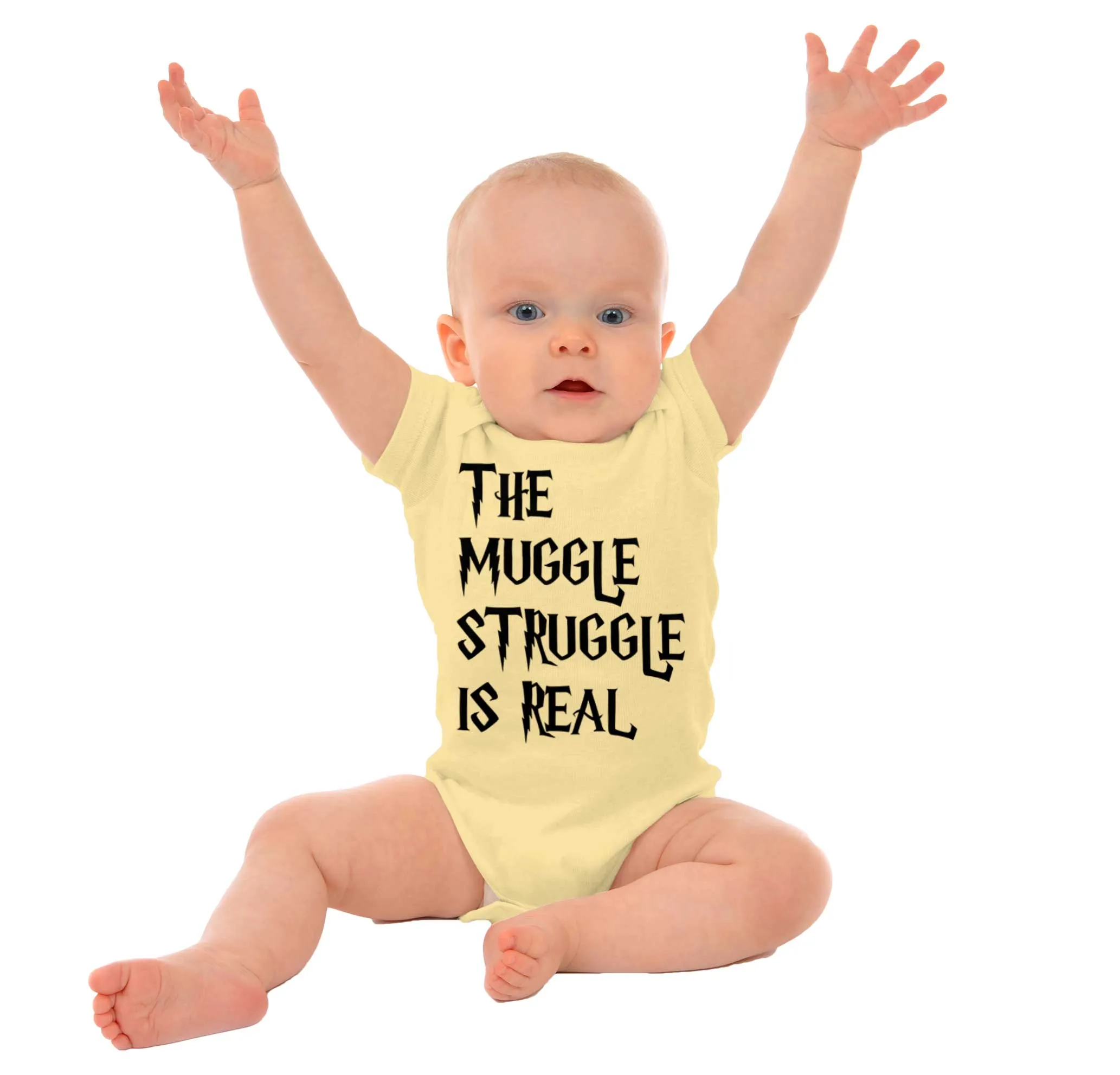 Muggle Struggle Is Real Romper Bodysuit