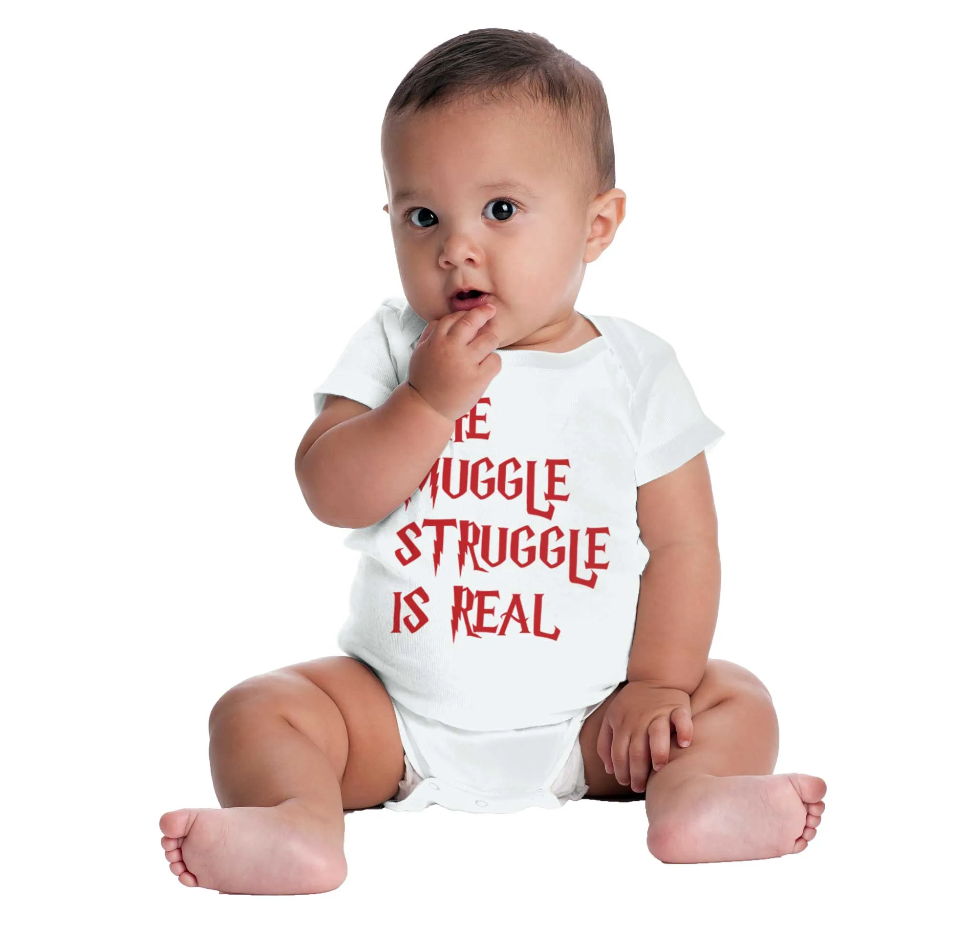 Muggle Struggle Is Real Romper Bodysuit