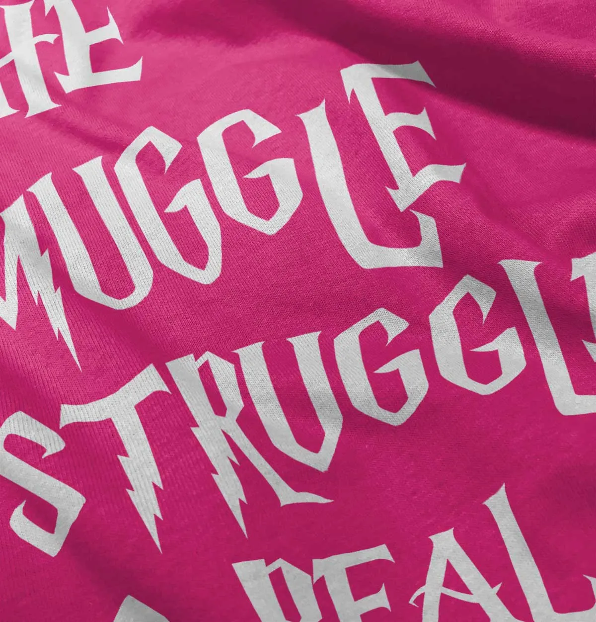 Muggle Struggle Is Real Romper Bodysuit