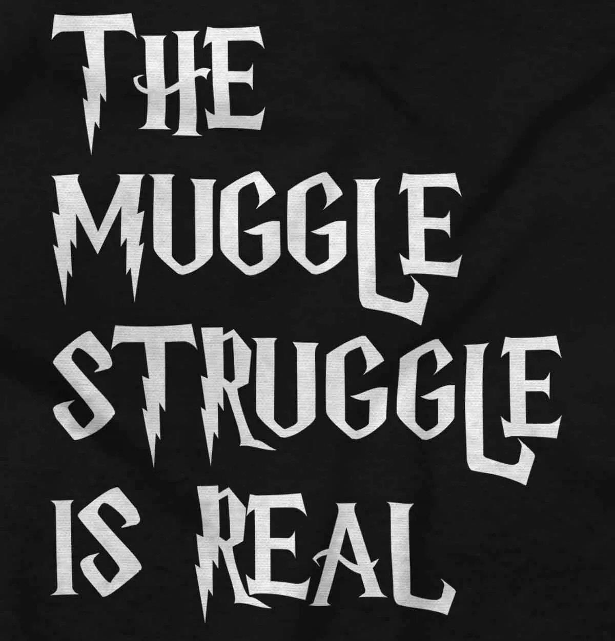 Muggle Struggle Is Real Romper Bodysuit