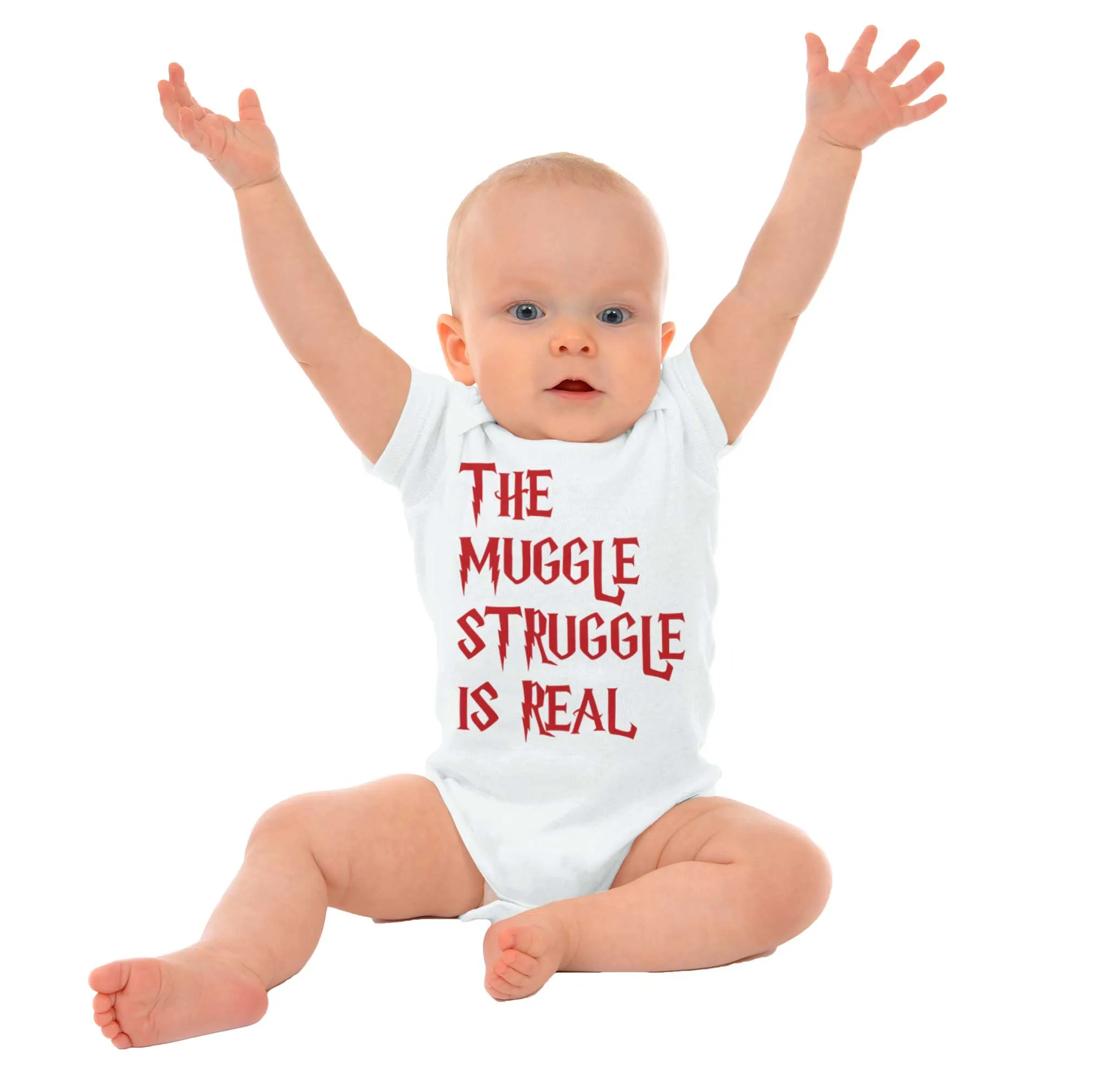 Muggle Struggle Is Real Romper Bodysuit