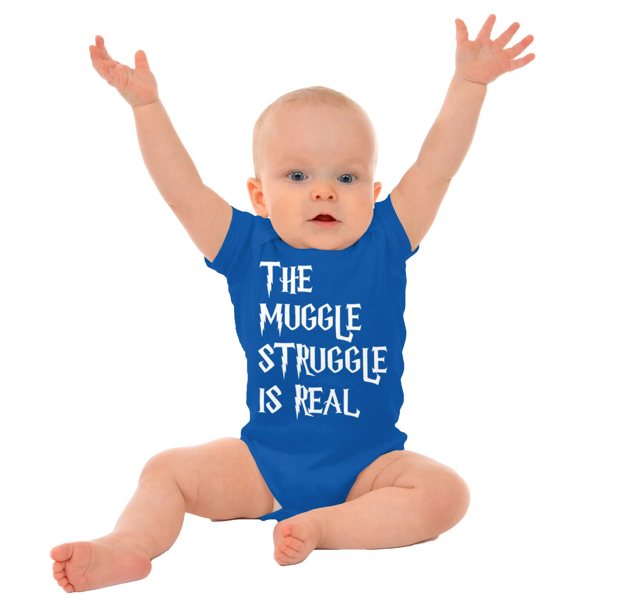 Muggle Struggle Is Real Romper Bodysuit