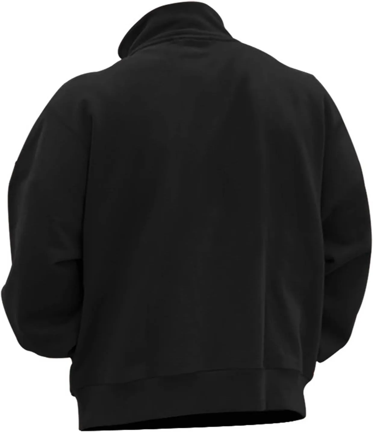 Muscularfit Crewneck Sweatshirts Men Zip Up With Designs Fashion Long Sleeve 1/4 Zip Pullover Casual Solid Lightweight Shirts