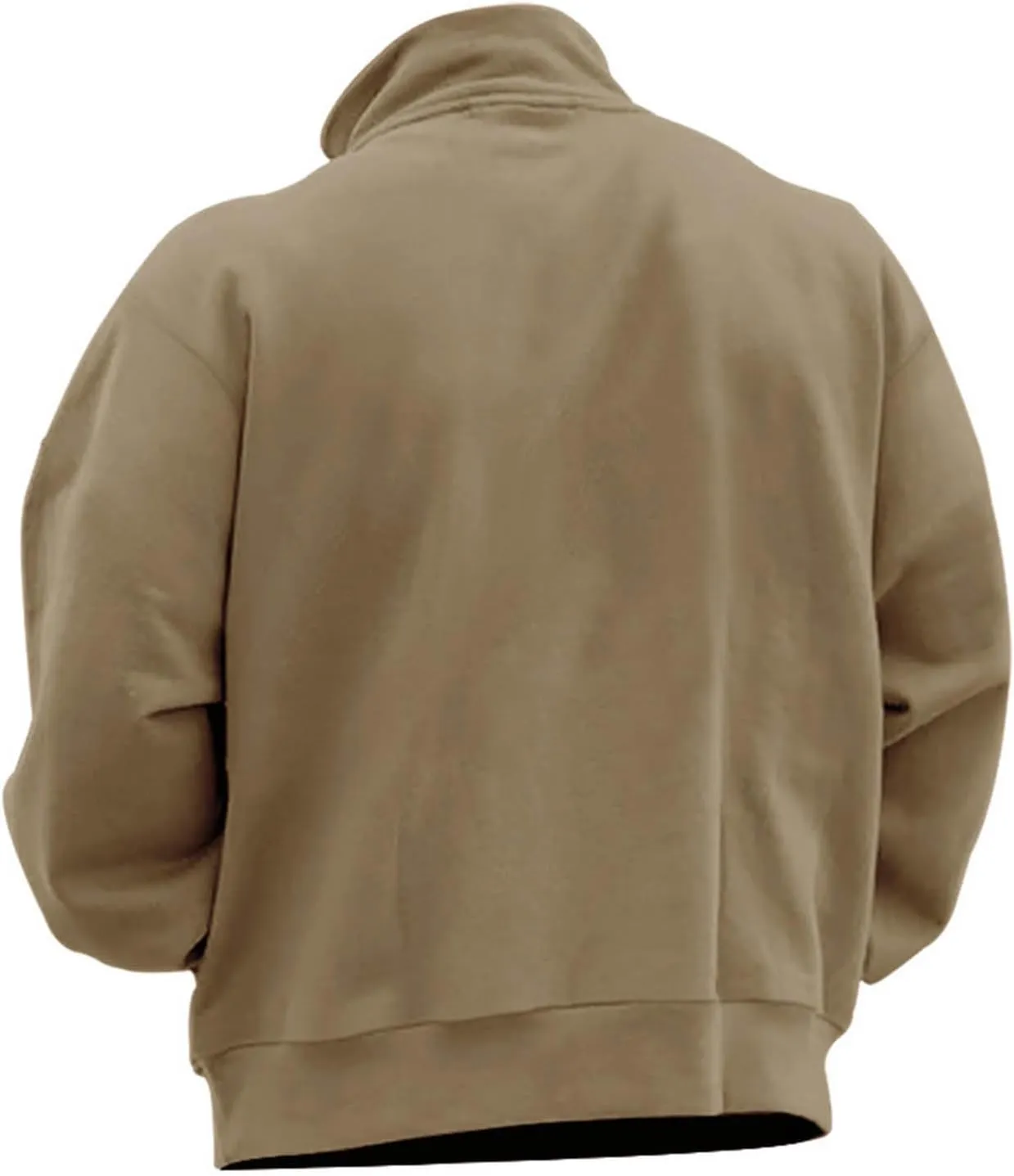Muscularfit Crewneck Sweatshirts Men Zip Up With Designs Fashion Long Sleeve 1/4 Zip Pullover Casual Solid Lightweight Shirts