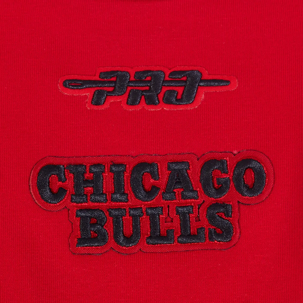 NBA CHICAGO BULLS SHEER INFLUENCE WOMEN'S FITTED RACERBACK (RED)