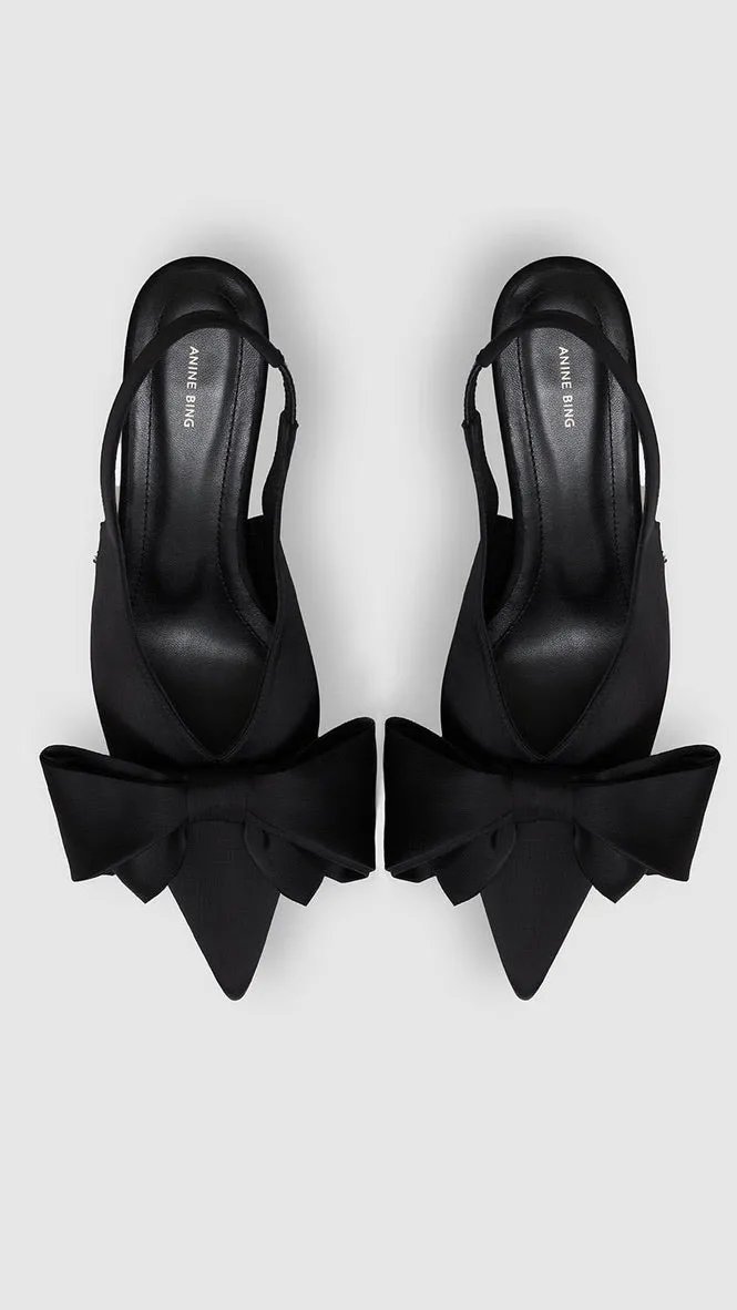 'Nina' Heels with Bow
