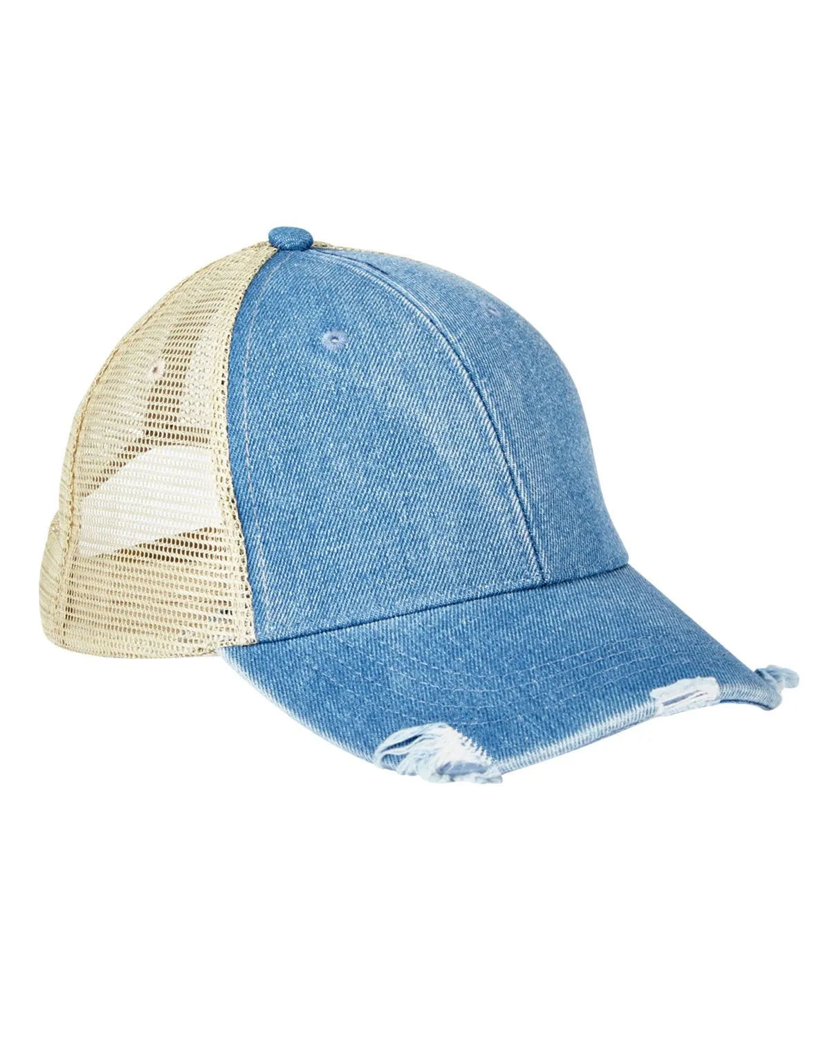 OL102-Adams-LIGHT DENIM/ TAN