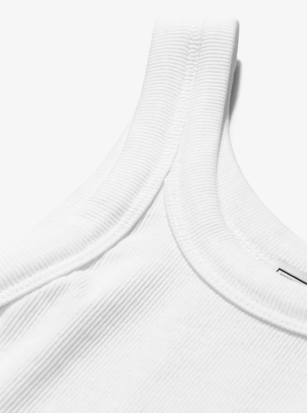 Organic Cotton White Tank