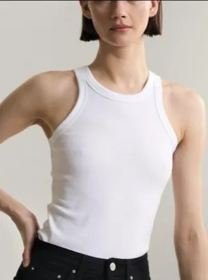 Organic Cotton White Tank