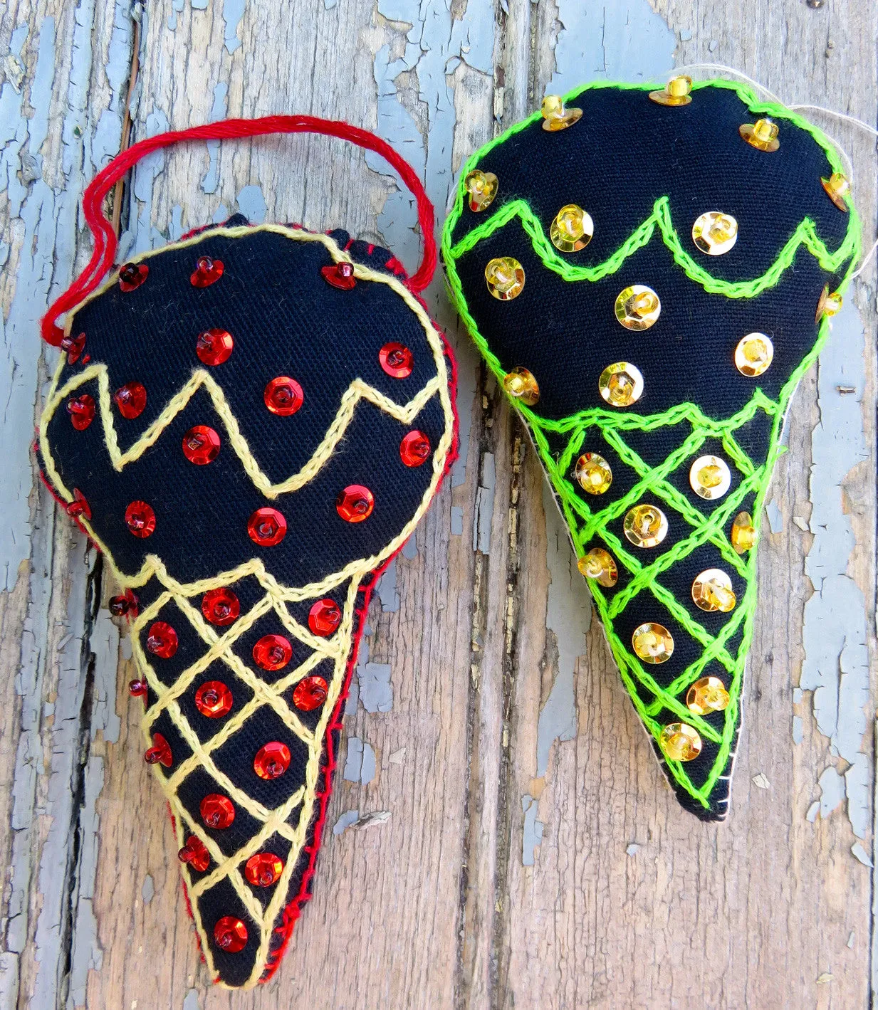 Ornament: Ice Cream Cone